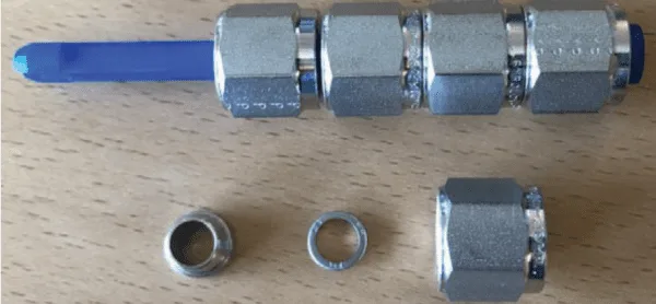 ShipCEMS - 6 mm Nuts & Ferrule Connect. (10 ea)